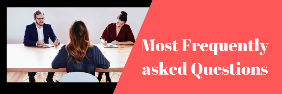 Most Frequently asked questions in the Interview