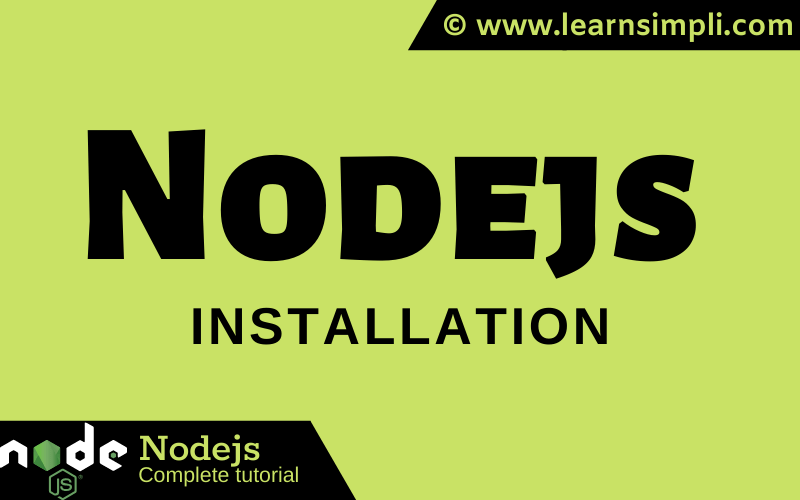 How to install npm and node js