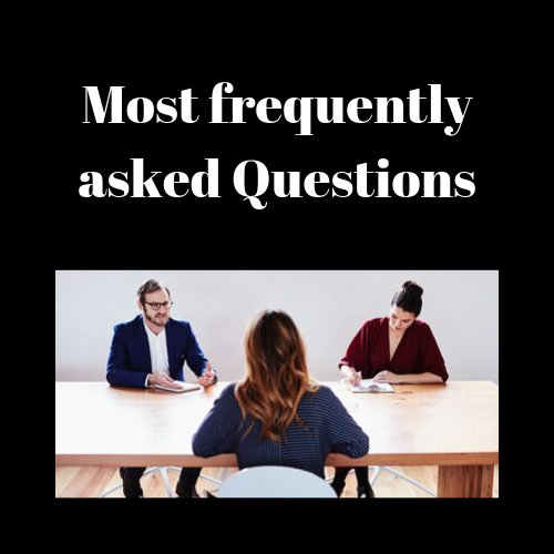 Most Frequently asked questions in the Interview
