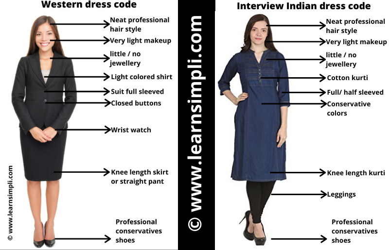 Interview dress code for women Interview - Learn Simpli