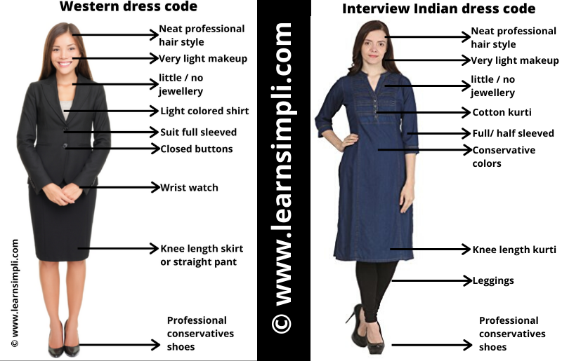 Interview dress code for women