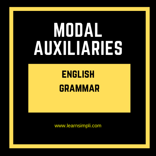 Modal Auxiliaries English Grammar Free Online course
