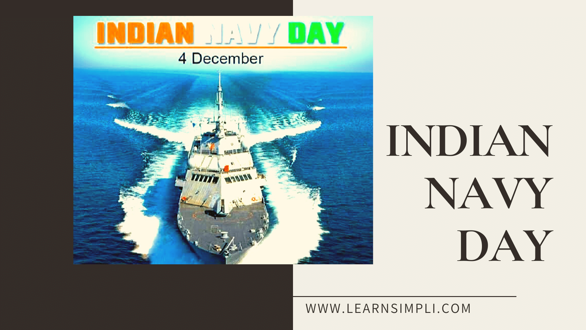 Indian Navy Day 4th December - Learn Simpli