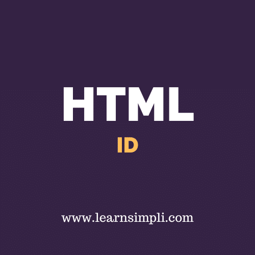 HTML ID