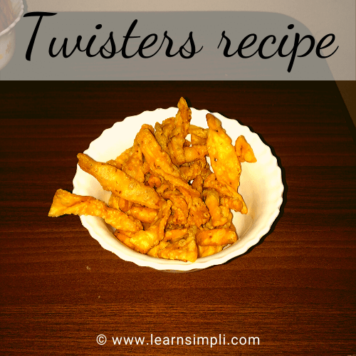 Twisters recipe | how to make twister snack | snacks like solid masti kurkure