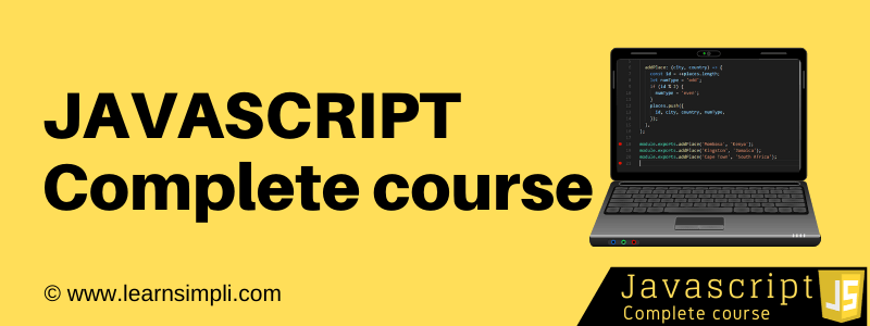 Javascript complete tutorial for beginners, learn javascript