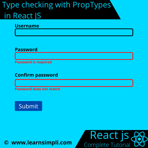Type checking with PropTypes in React JS