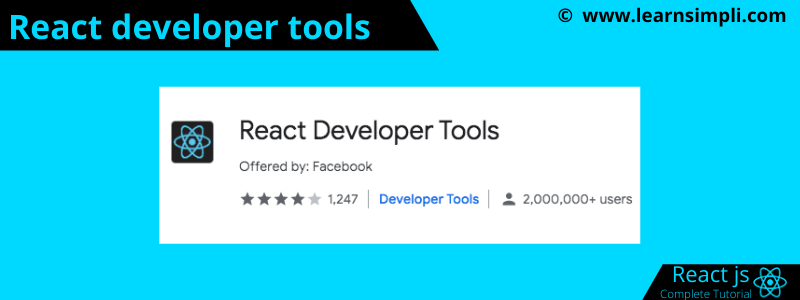 React developer tools