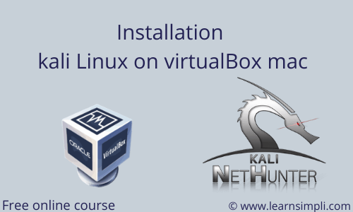 kali linux for mac virtualbox