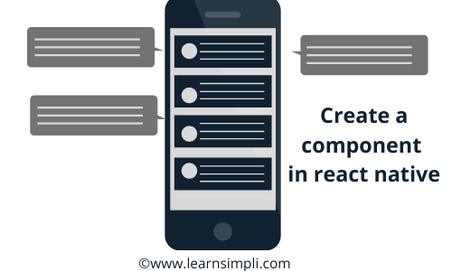 Create a component in react native