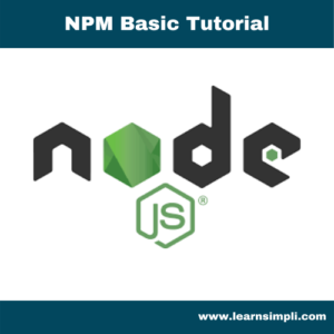 npm tutorial for beginners npm tutorial for beginners